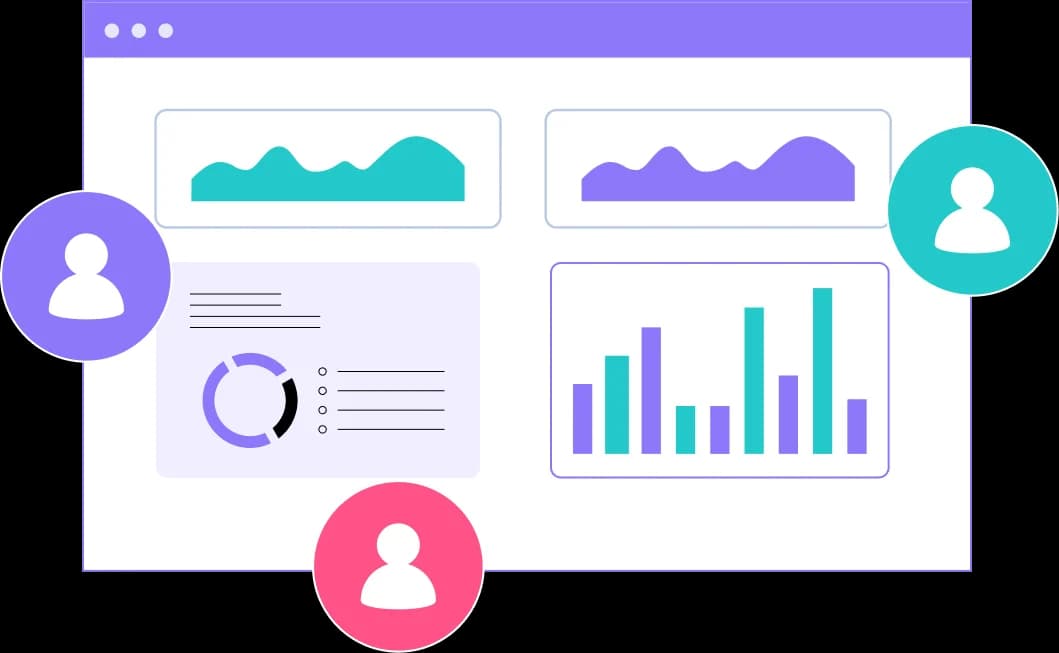 ClickPattern multi-user management interface showing team collaboration, role-based access controls, and workspace permissions